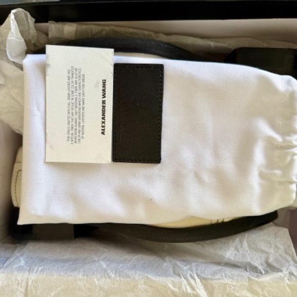 Alexander Wang Authentic Designer Leather Shoes SZ. 37 - Picture 11 of 13